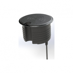Punto Plus Wireless Charger Recessed Convenient desk power solution by LiteSource.