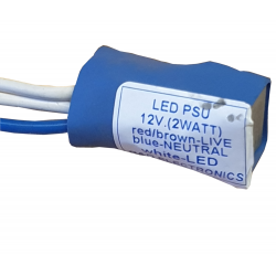 2W 12VDC LED Power supply